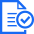 File icon standing for external audit